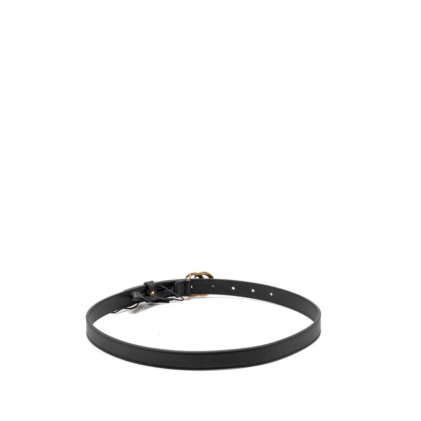 Gucci size 75 GG marmont Thin Belt black