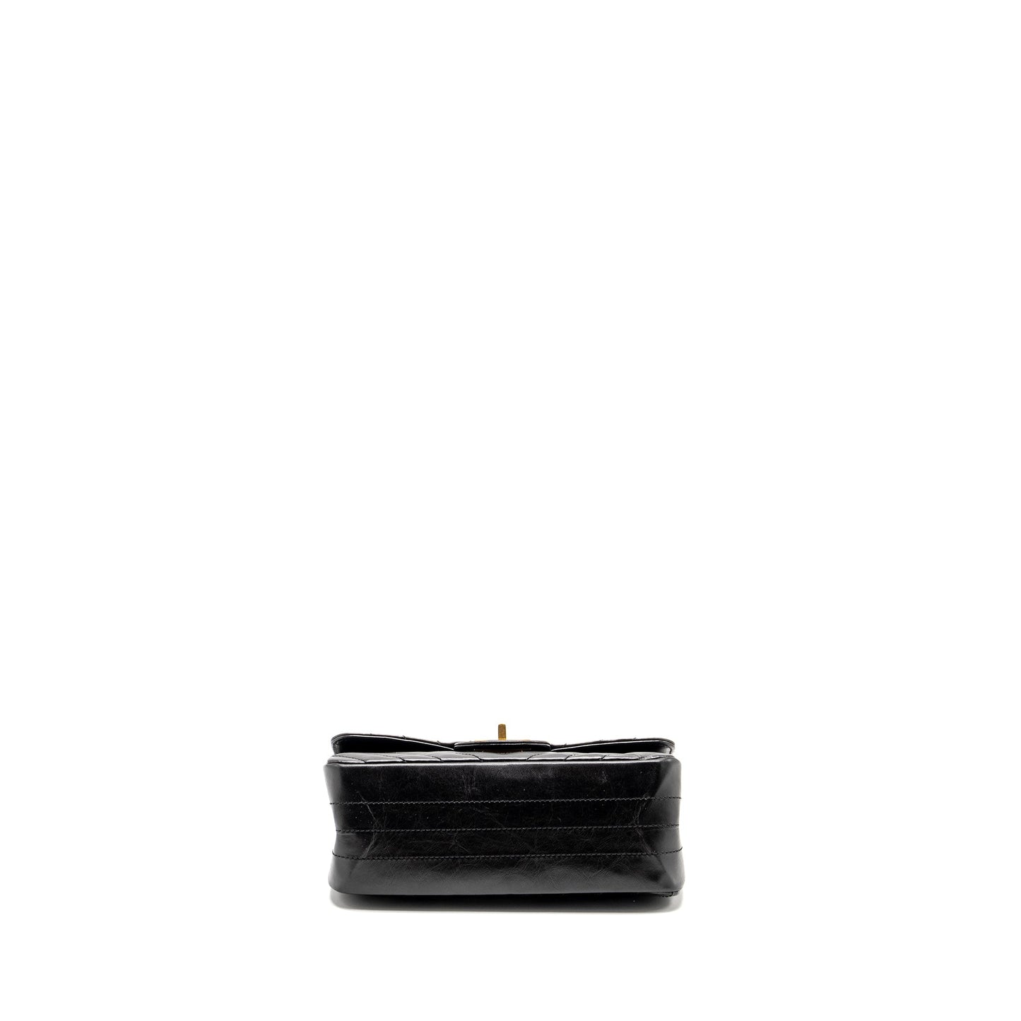 Chanel Mini 2.55 Reissue Chevron Calfskin BLACK  (Microchip)