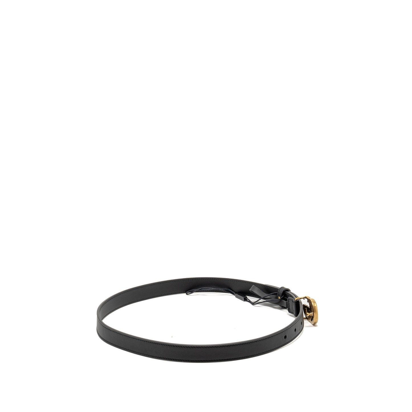 Gucci size 75 GG marmont Thin Belt black