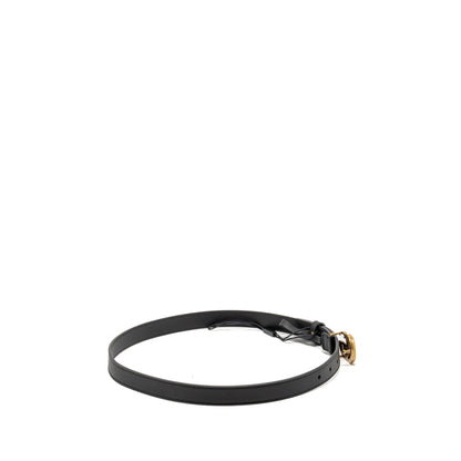 Gucci size 75 GG marmont Thin Belt black