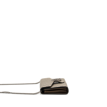 Gucci Dionysus Wallet On Chain GG Supreme Canvas/ Leather Beige/ Ebony SHW