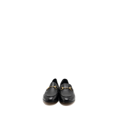Gucci size 38 jordaan loafer black