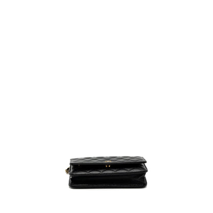 Chanel Classic Wallet On Chain Caviar Black (Microchip)