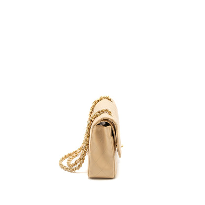 Chanel Medium Classic Double Flap Bag Caviar Beige