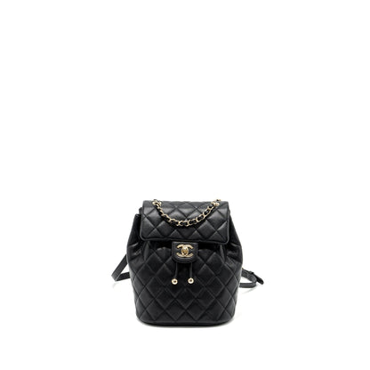 Chanel 23s mini Backpack Caviar Black L (Microchip)