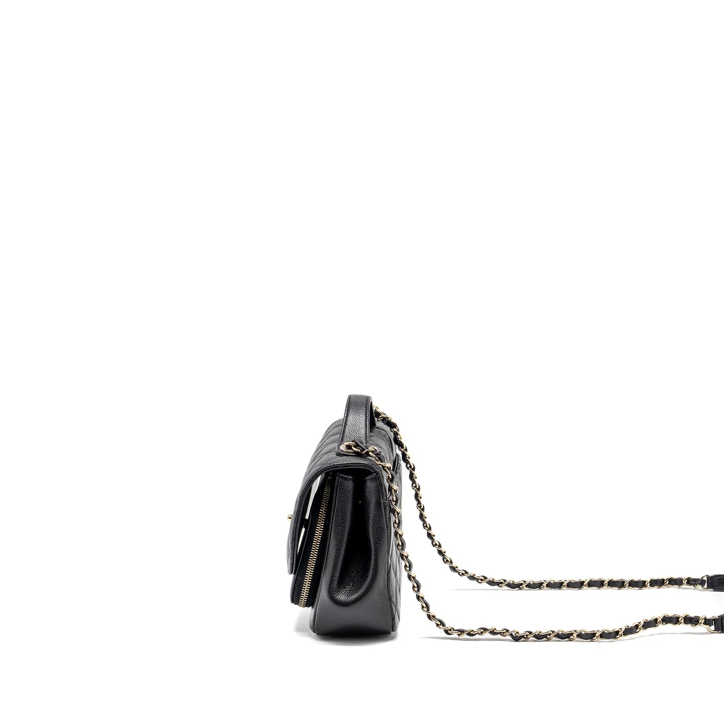 Chanel medium business affinity caviar black L (Microchip)