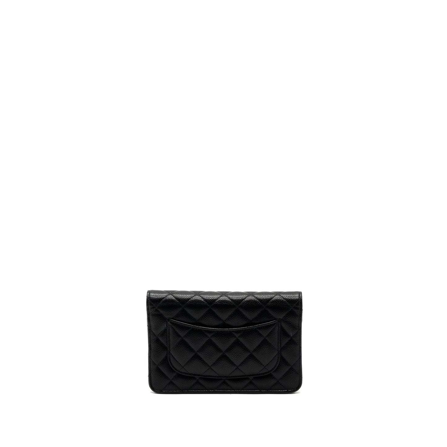 Chanel Classic Wallet On Chain Caviar Black (Microchip)