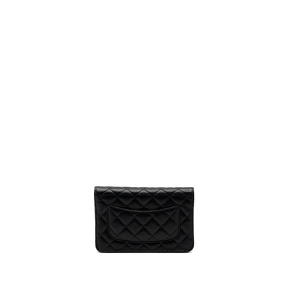 Chanel Classic Wallet On Chain Caviar Black (Microchip)