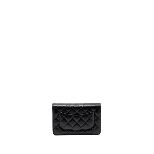 Chanel Classic Wallet on Chain Caviar Black (microchip)
