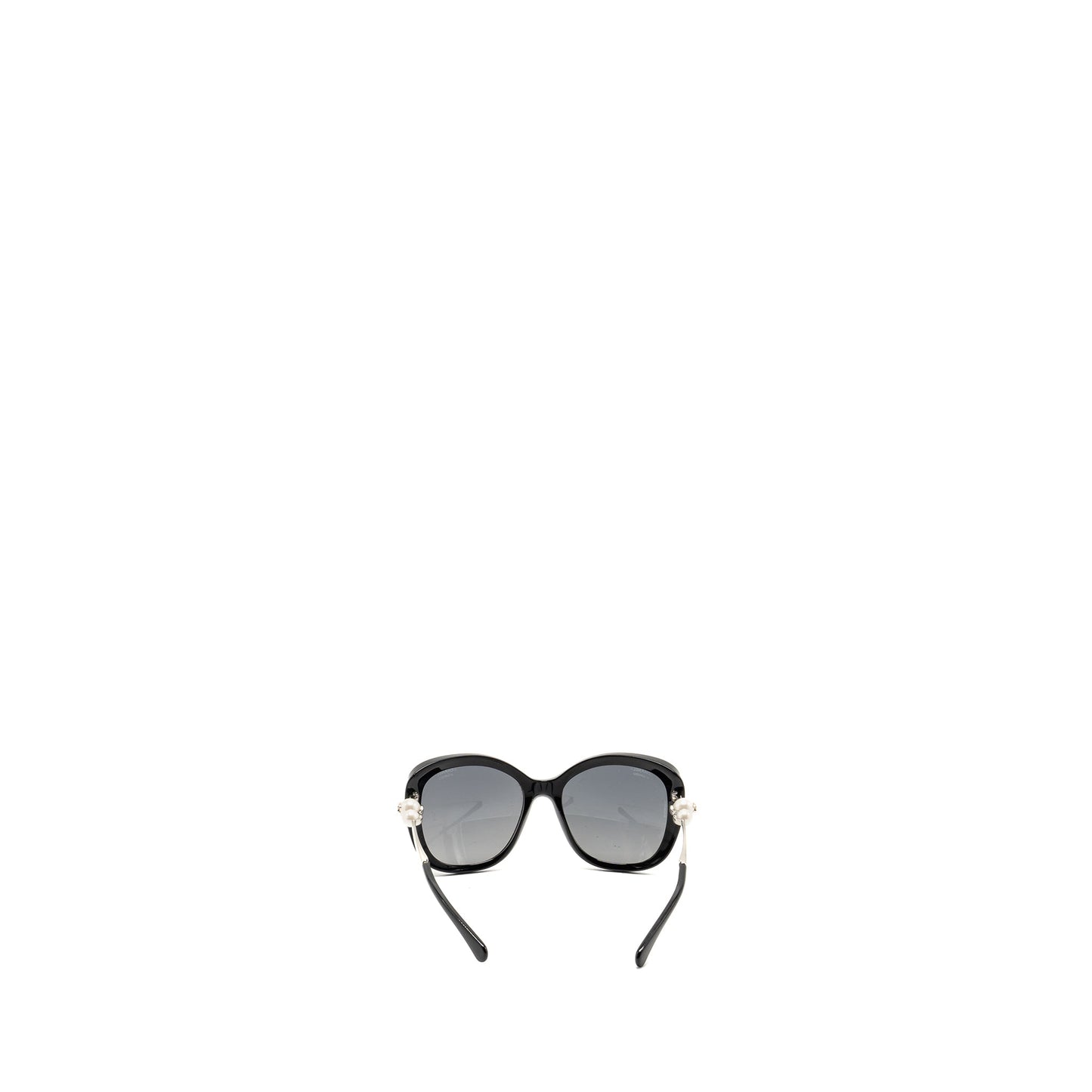 Chanel pearl decorated sunglasses black