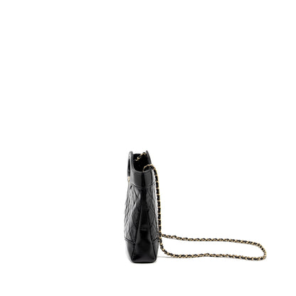 Chanel Mini 31 Bag Shiny Lambskin Black L (Microchip)