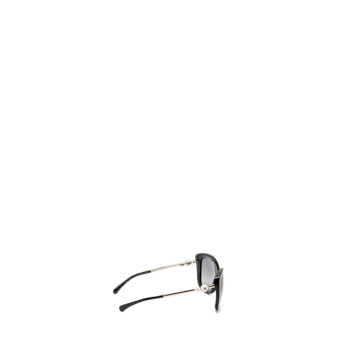 Chanel pearl decorated sunglasses black