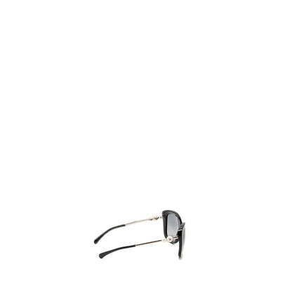 Chanel pearl decorated sunglasses black