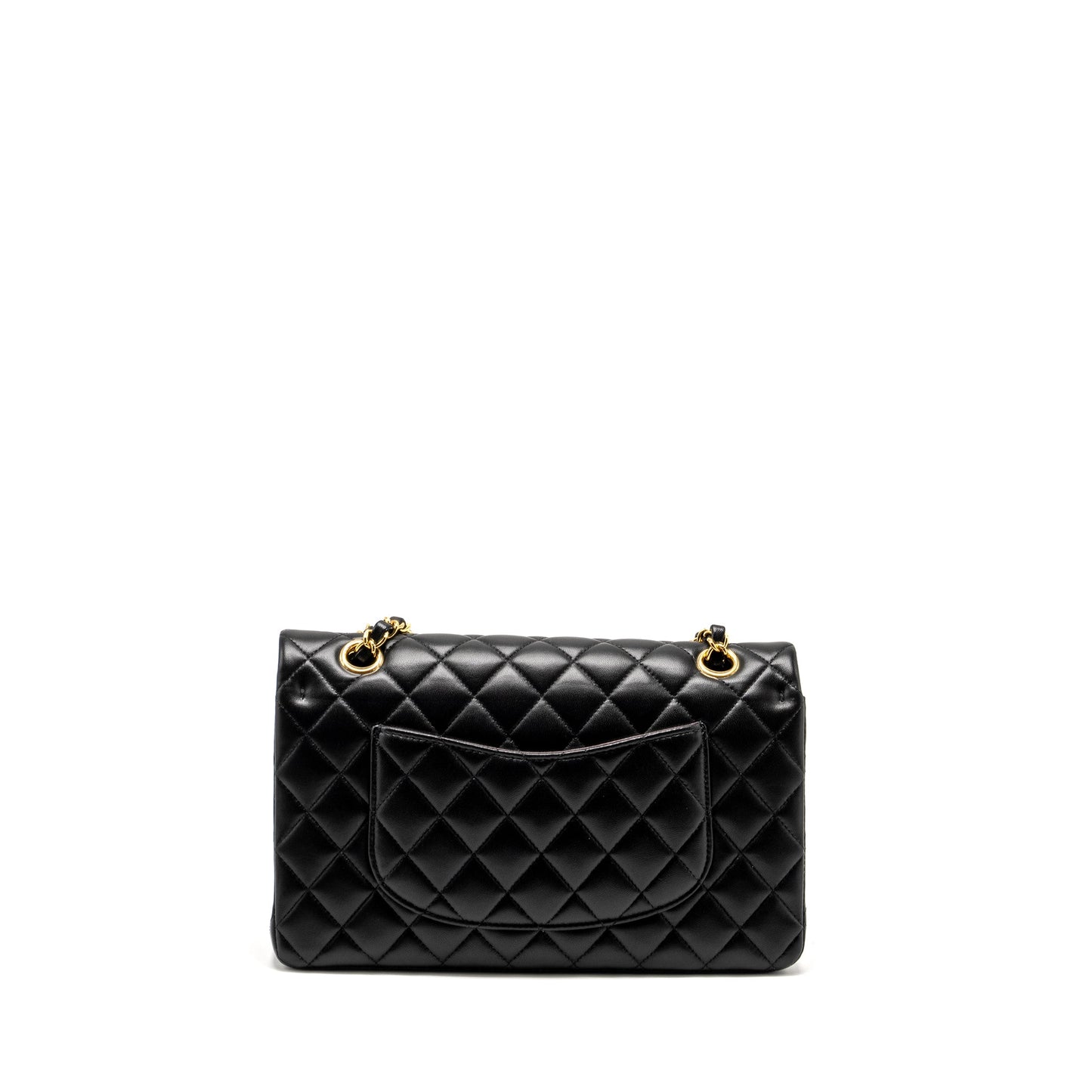 Chanel Medium Classic Double Flap Bag Lambskin Black