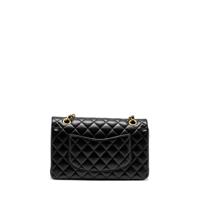 Chanel Medium Classic Double Flap Bag Lambskin Black