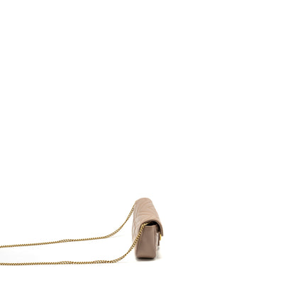 Gucci GG Marmont Super Mini Bag Calfskin Beige