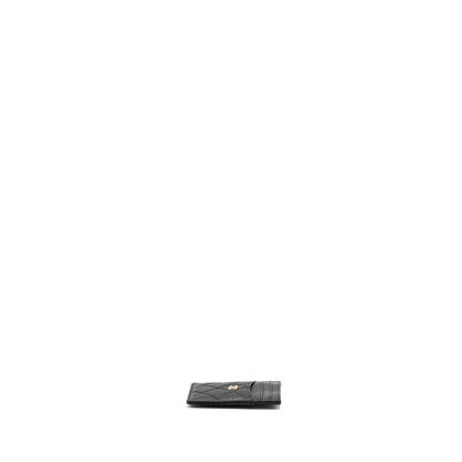 Chanel 23K Card Holder Caviar Black (Microchip)