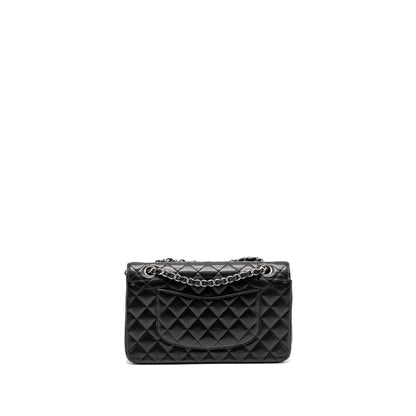 Chanel Medium Classic Double Flap Bag CAVIAR Black  (Microchip)
