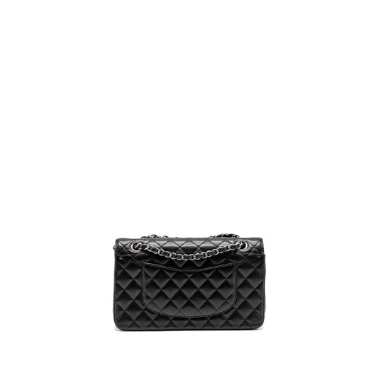 Chanel Medium Classic Double Flap Bag CAVIAR Black  (Microchip)