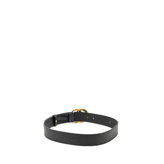 Gucci Size 85 4cm Wide GG Marmont Leather Belt