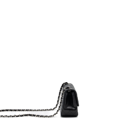 Chanel Classic Mini Square Flap Bag Caviar Black