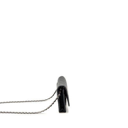Chanel Classic Wallet On Chain Caviar Black  (Microchip)