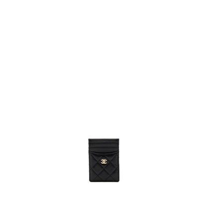 Chanel 23K Card Holder Caviar Black (Microchip)