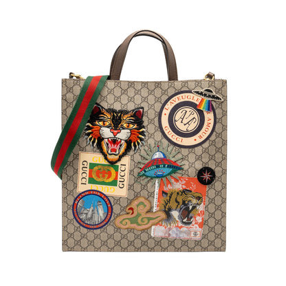 Gucci Soft Tote Bag GG Supreme Canvas