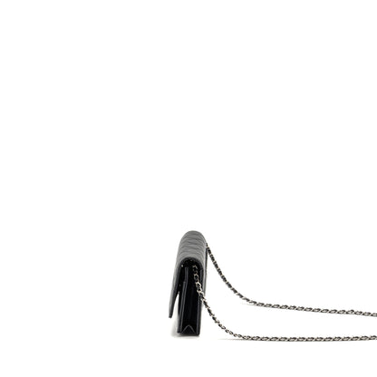 Chanel Classic Wallet On Chain Caviar Black  (Microchip)