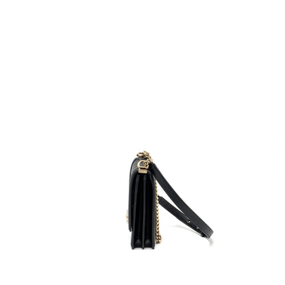Chanel North South Boy Bag Caviar Black L