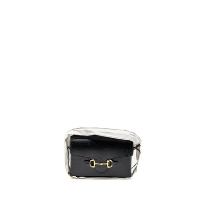 Gucci 1955 Horsebit Crossbody Bag Calfskin Black