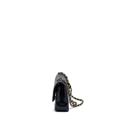 Chanel Medium classic double flap bag caviar black