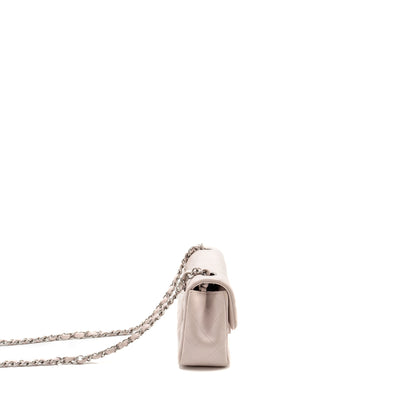 Chanel Mini Rectangular Flap Bag Lambskin Light Pink  (Microchip)
