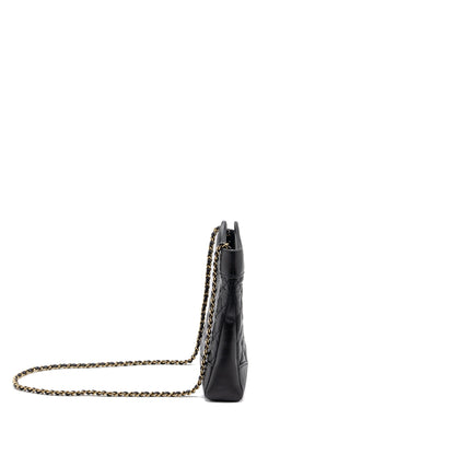 Chanel 23A Mini 31 Bag Calfskin Black L(Microchip)