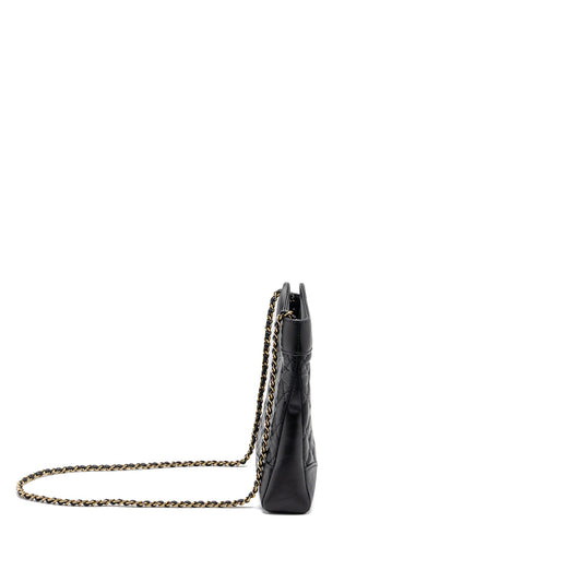 Chanel 23A Mini 31 Bag Calfskin Black L(Microchip)
