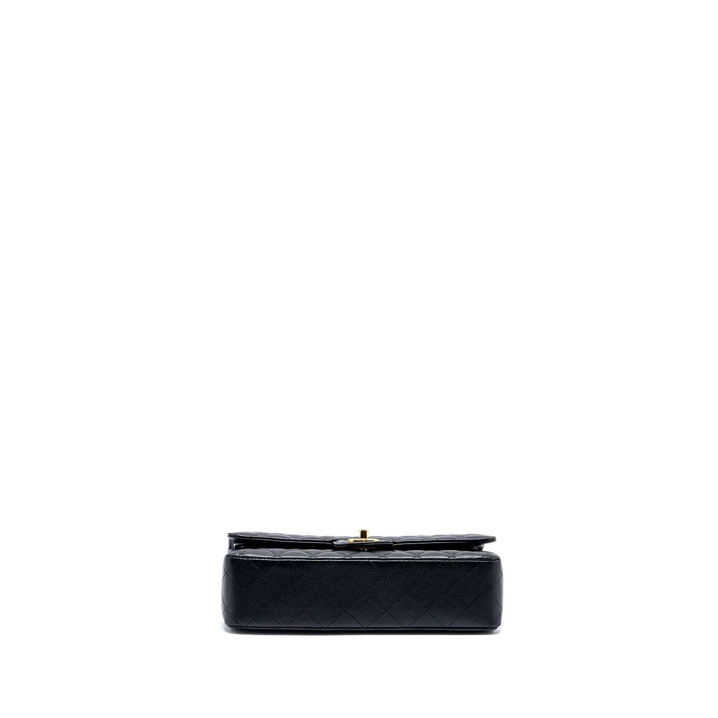 Chanel Medium classic double flap bag caviar black