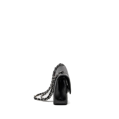 Chanel Medium Classic Double Flap Bag Caviar Black  (Microchip)