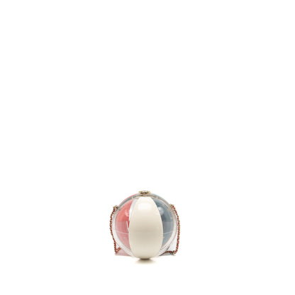 Chanel 19s Beach Ball Evening Bag Plexiglass Multicolour L
