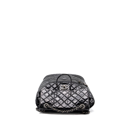 CHANEL Large QUILTED Mountain  BACKPACK CALFSKIN BLACK