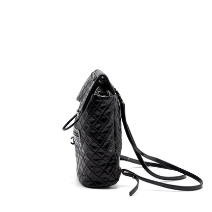 CHANEL Large QUILTED Mountain  BACKPACK CALFSKIN BLACK