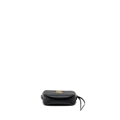 Gucci GG Marmont Matelasse Mini Camera bag calfskin black