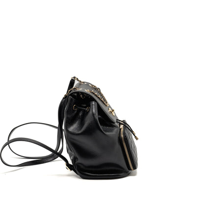 Chanel Affinity Backpack Caviar Black L (Microchip)