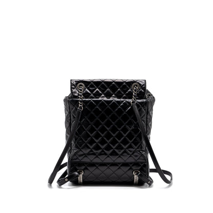 CHANEL Large QUILTED Mountain  BACKPACK CALFSKIN BLACK