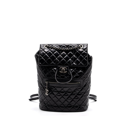 CHANEL Large QUILTED Mountain  BACKPACK CALFSKIN BLACK