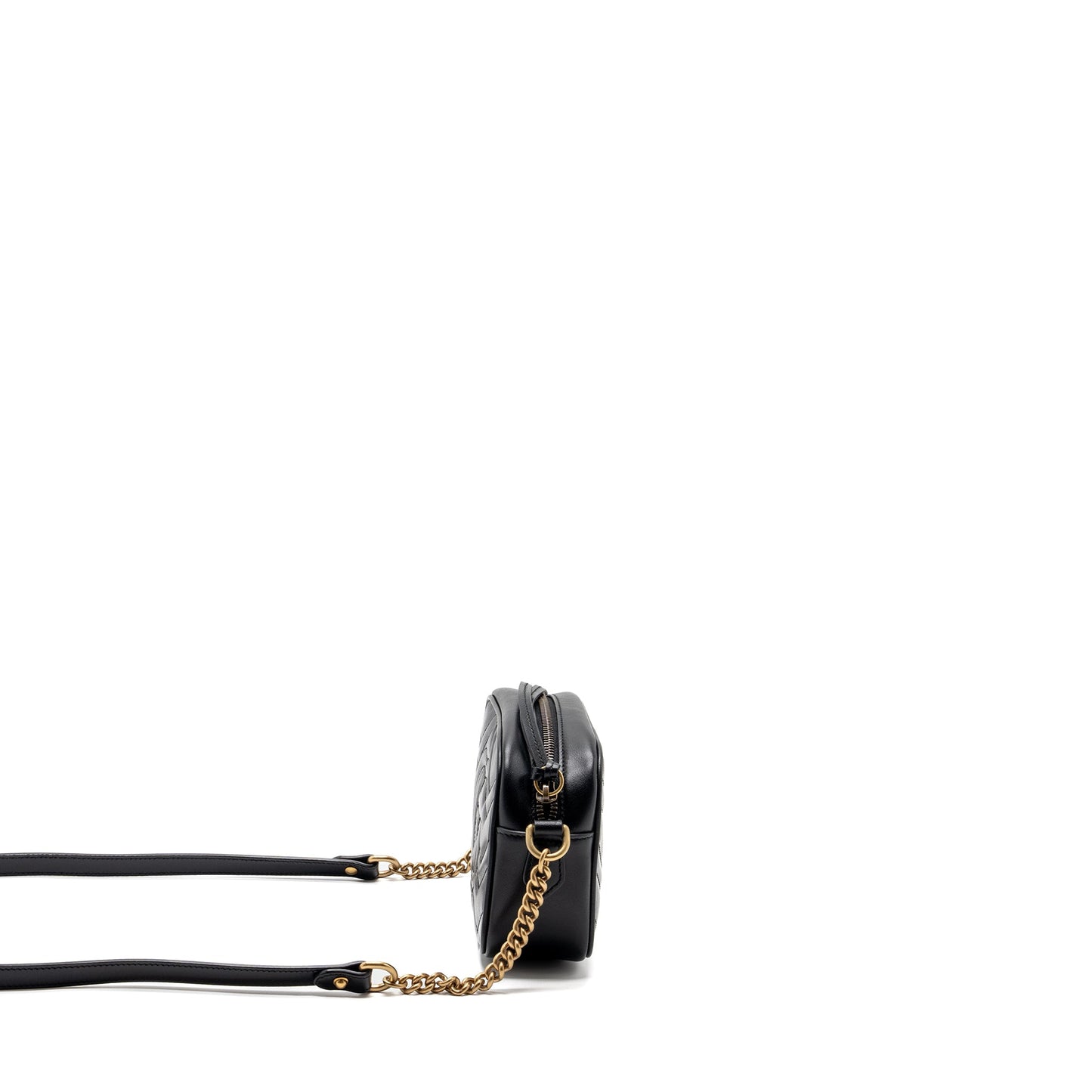 Gucci GG Marmont Matelasse Mini Bag Calfskin Black