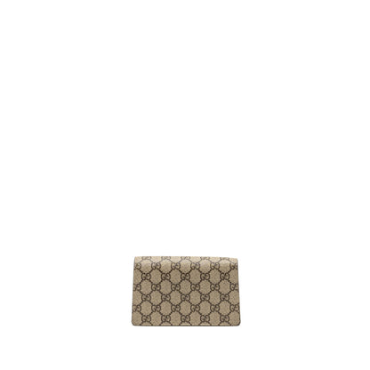 Gucci Super Mini Dionysus Bag GG Supreme Beige SHW