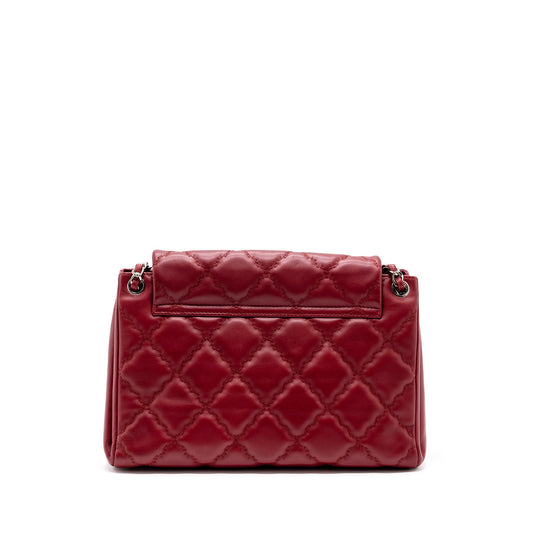 Chanel Hampton Tote Bag Calfskin Red