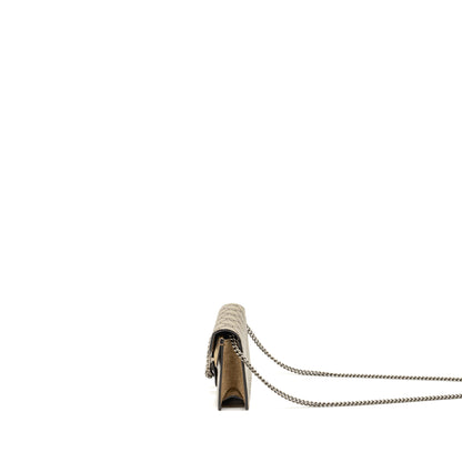 Gucci Super Mini Dionysus Bag GG Supreme Beige SHW