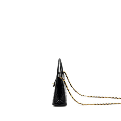 Chanel 23K kelly bag calfskin black  (microchip)