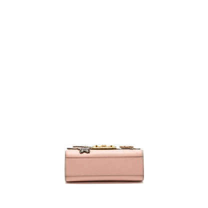 Gucci Padlock Chain Bag Crystal Stars Calfskin Pink